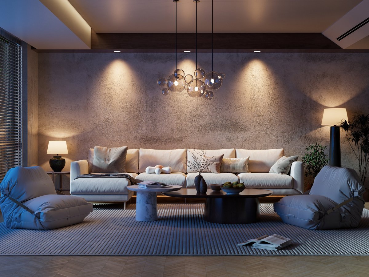 Clean and comfortable residential living space cared for by Ezenty Home Surface Care